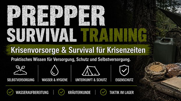 Krisenvorsorge & Prepper - Survival Training für Krisenzeiten