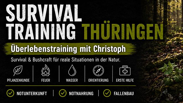 Survival Training & Bushcraft in Thüringen mit Christoph Weidner